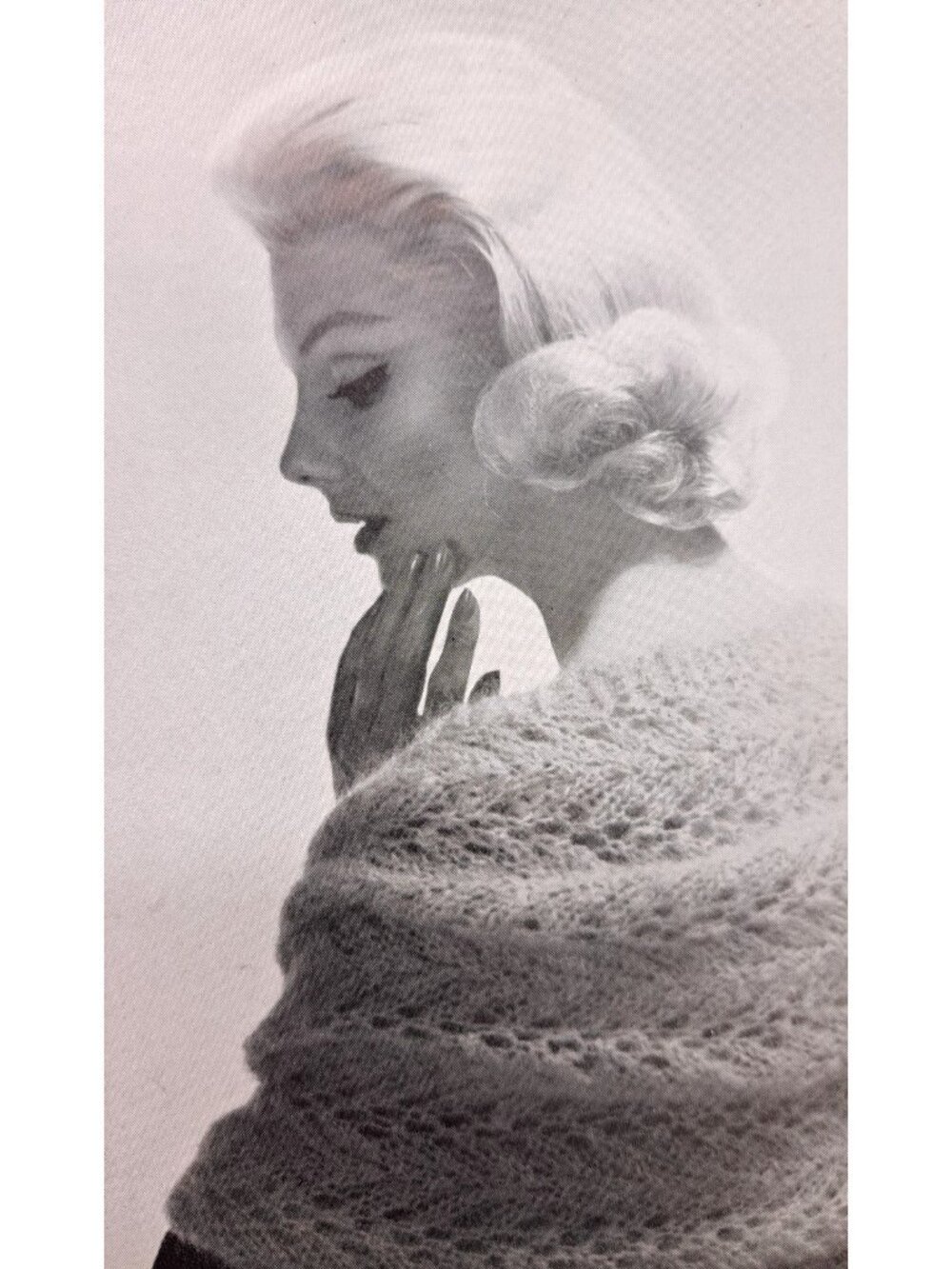 Vintage 1956 Stoles Capes Shorties Knit Crochet Pattern Booklet Bear Fleisher - Picture 12 of 12
